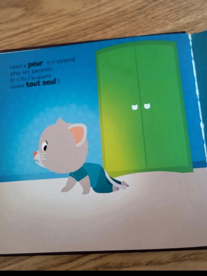 Même pas peur du noir – Livre enfant Larousse – Peur du noir, monstres & lumière – Très bon état - photo numéro 5