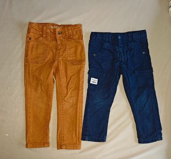 Lot de 2 pantalons 2 ans