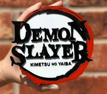 Plaque décorative – Demon Slayer