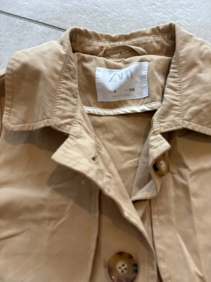 Trench Zara 6 ans - photo numéro 2