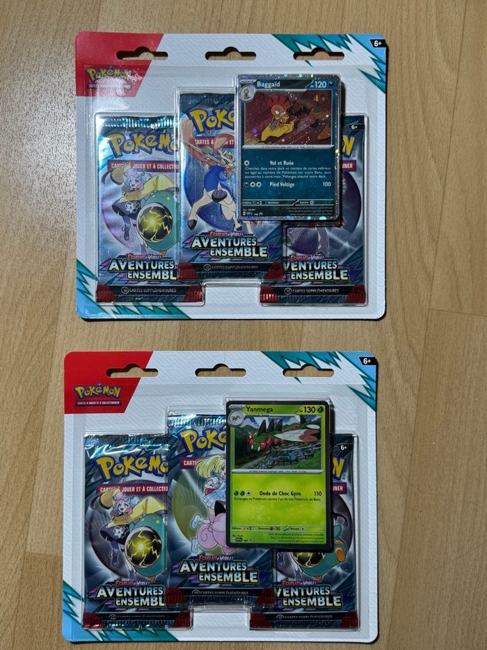 Lot de 2 tripack EV9 aventure ensemble