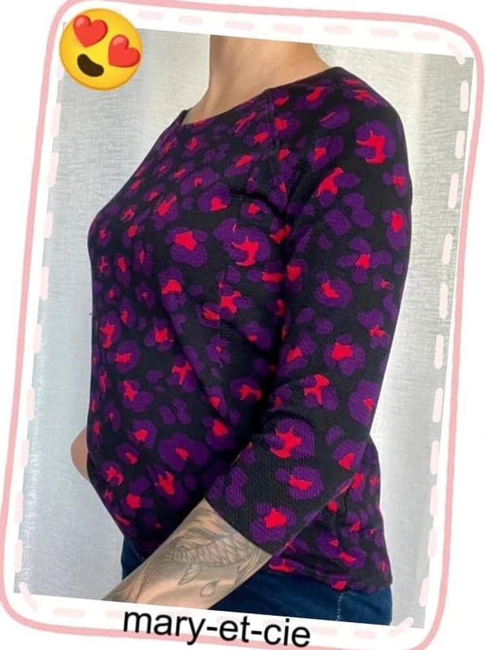 Haut manches 3/4 gdm taille M - photo numéro 2