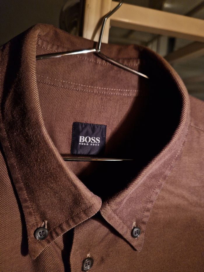 Chemise marron Hugo boss - photo numéro 8