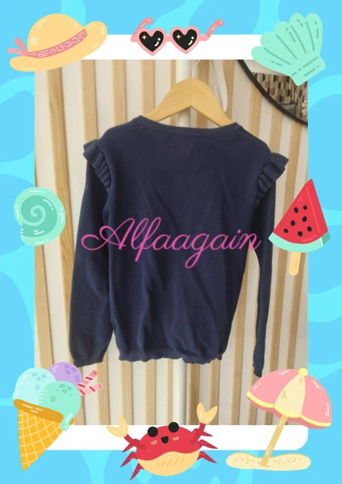 Gilet bleu 8/9ans - photo numéro 5