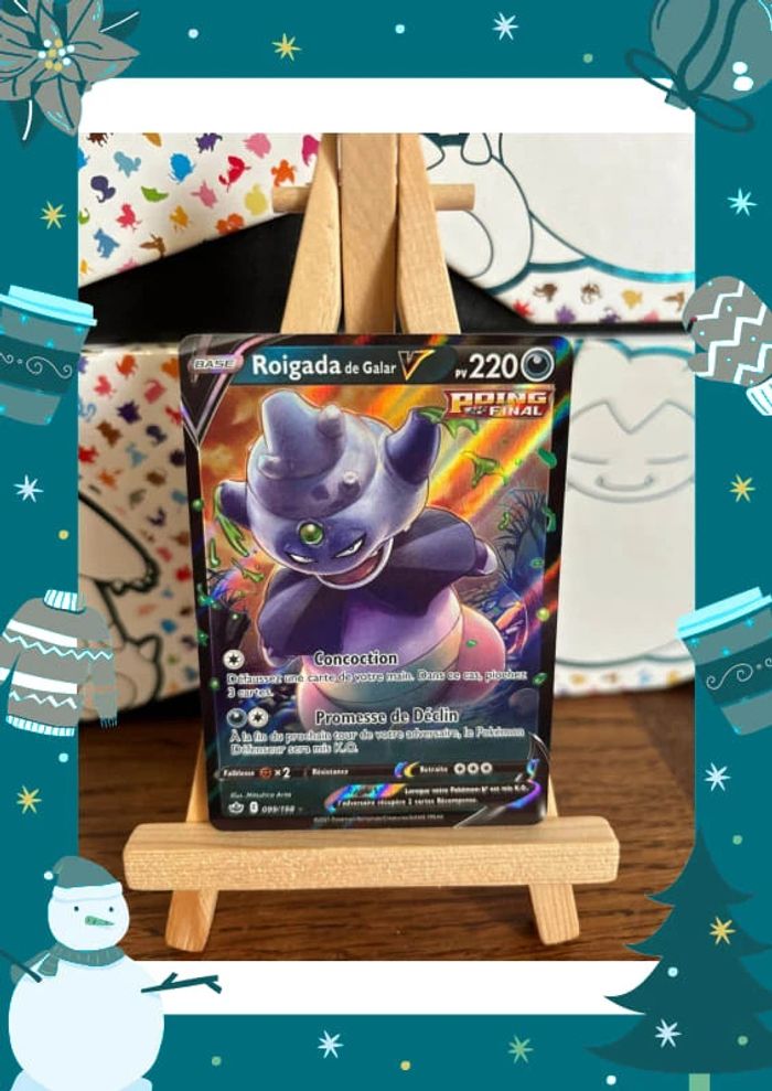 Carte Pokémon roigada V 99/198 règne de glace