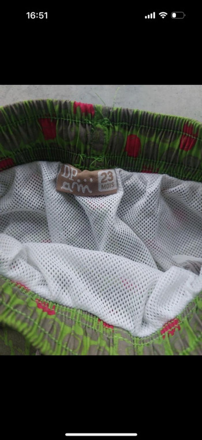 Short de bain Du Pareil Au Même taille 23 mois - photo numéro 3