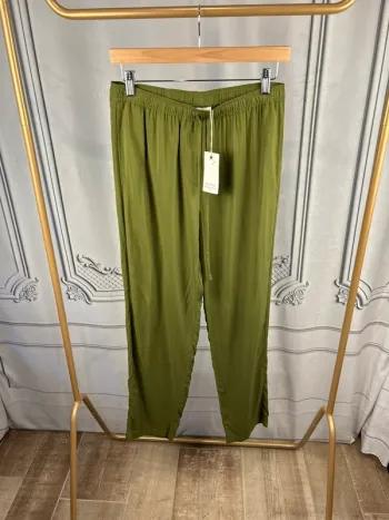 Pantalon Fluide Hartford Vert T.2 / M neuf