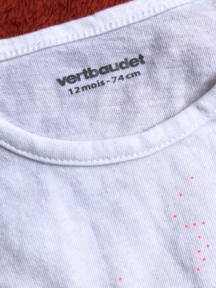 Lot de 2 t-shirts sans manche - 12 mois - photo numéro 3