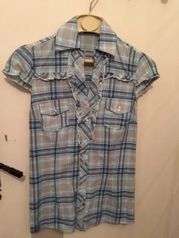 Chemise bleue