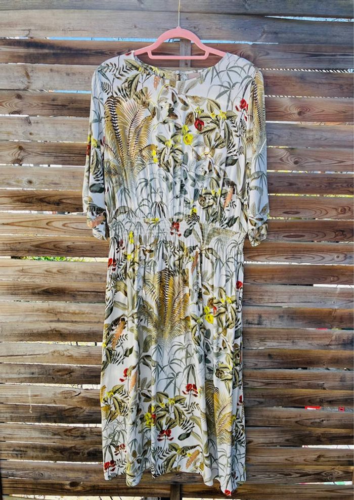 Robe longue à motifs - Taille XL