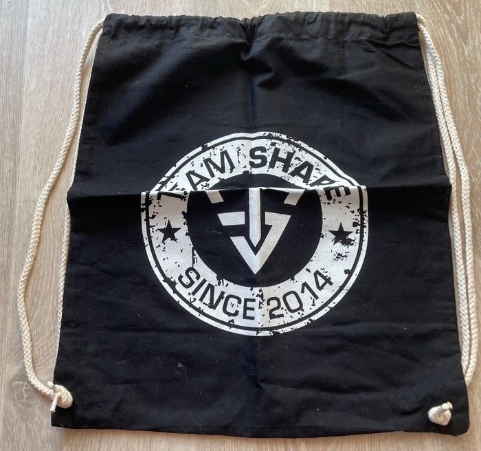 sac de sport noir tissus neuf  team shape