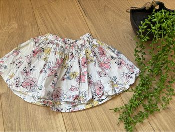 Jupe fleurie petit bateau