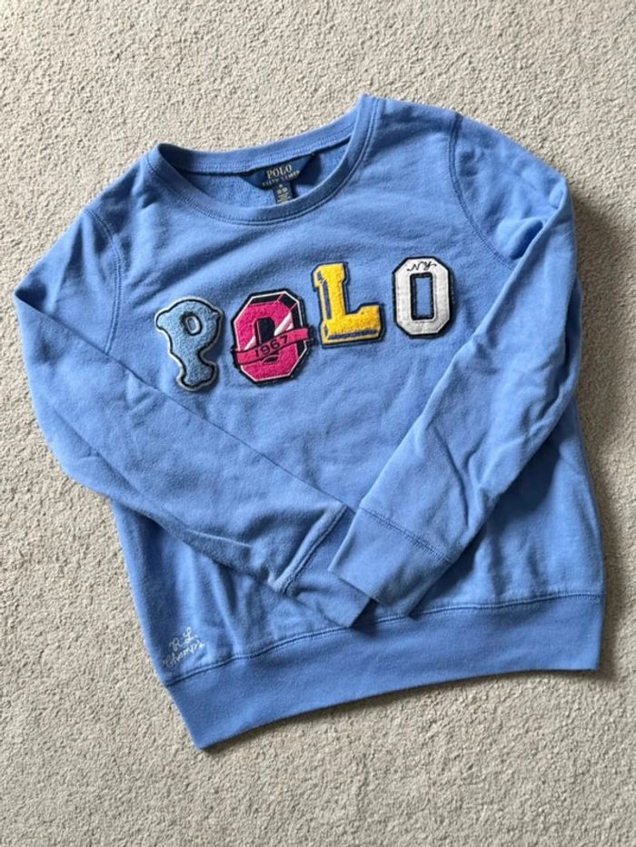 Sweat Ralph Lauren - Bleu - photo numéro 2