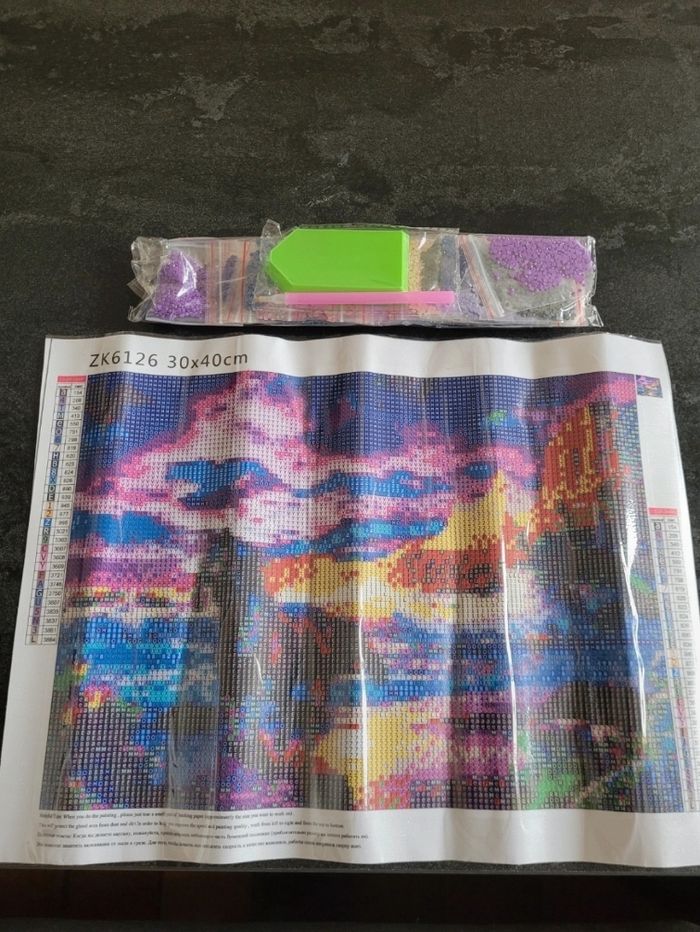 Diamond painting 30x40cm - photo numéro 2