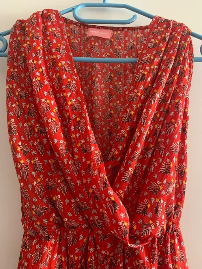 Robe rouge Naf Naf - photo numéro 2