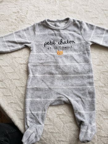 Pyjama taille 1mois