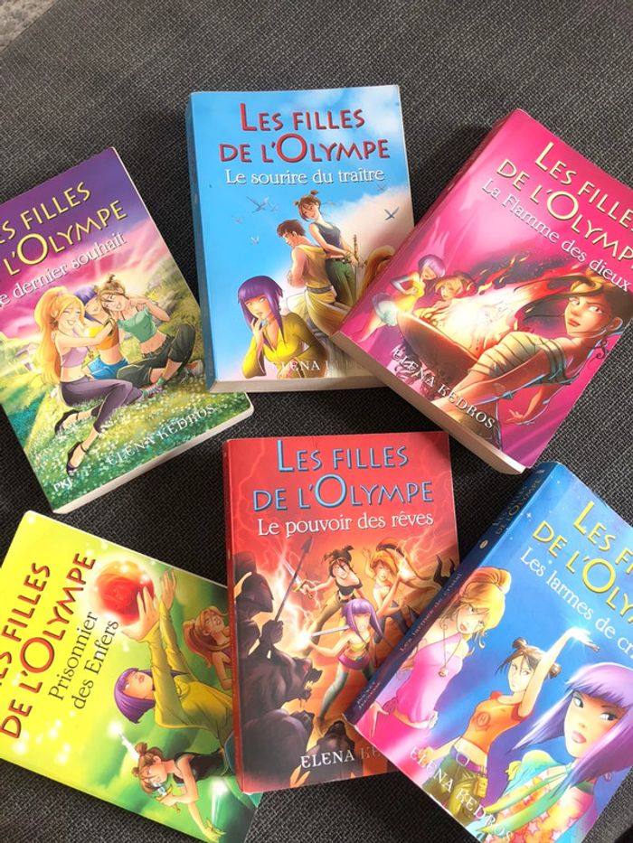 Les filles de l’Olympe les 6 tomes - photo numéro 3
