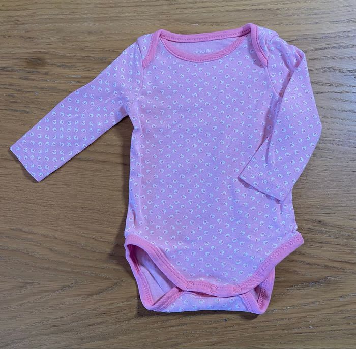 Obaïbi Body rose de Noël Taille 3 mois - photo numéro 3