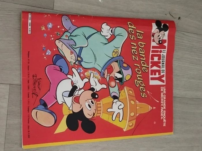 Lot Vintage 7 magazines Journal de Mickey année 1983 L057  7593973615 - photo numéro 8