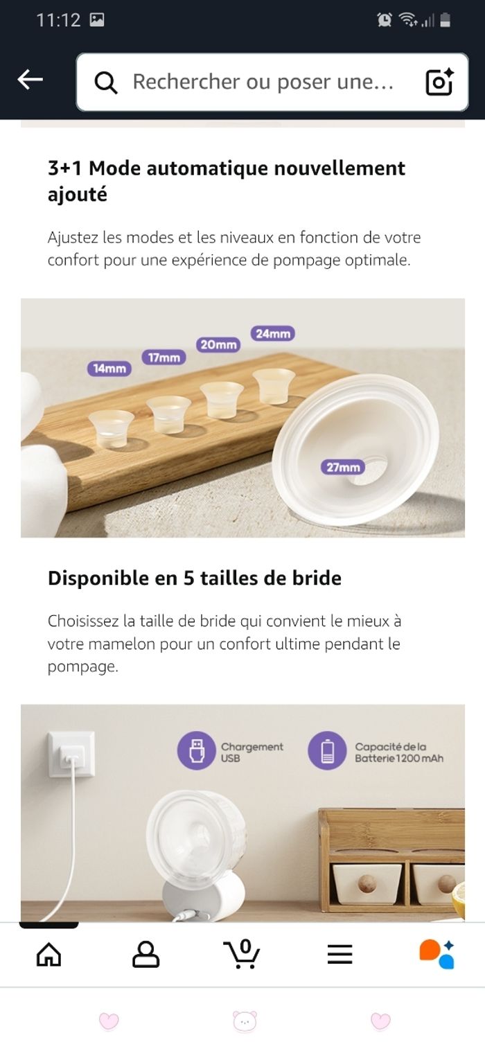 Tire lait electrique Nuliie - photo numéro 5