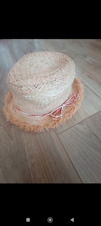 Chapeau de paille 54 cm