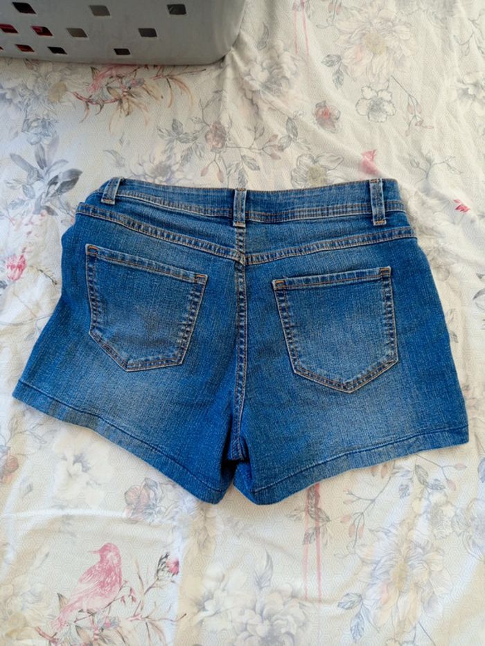 Short jean bleu C&A 36 - photo numéro 4
