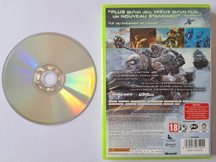 🎮 Call of Duty Modern Warfare 2 Microsoft Xbox 360 - photo numéro 3