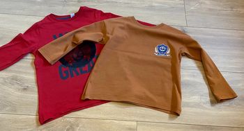 Lot deux t-shirt manches longues