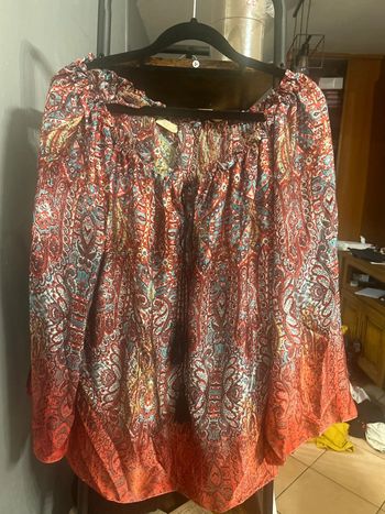 Blouse, fluide, manches longues