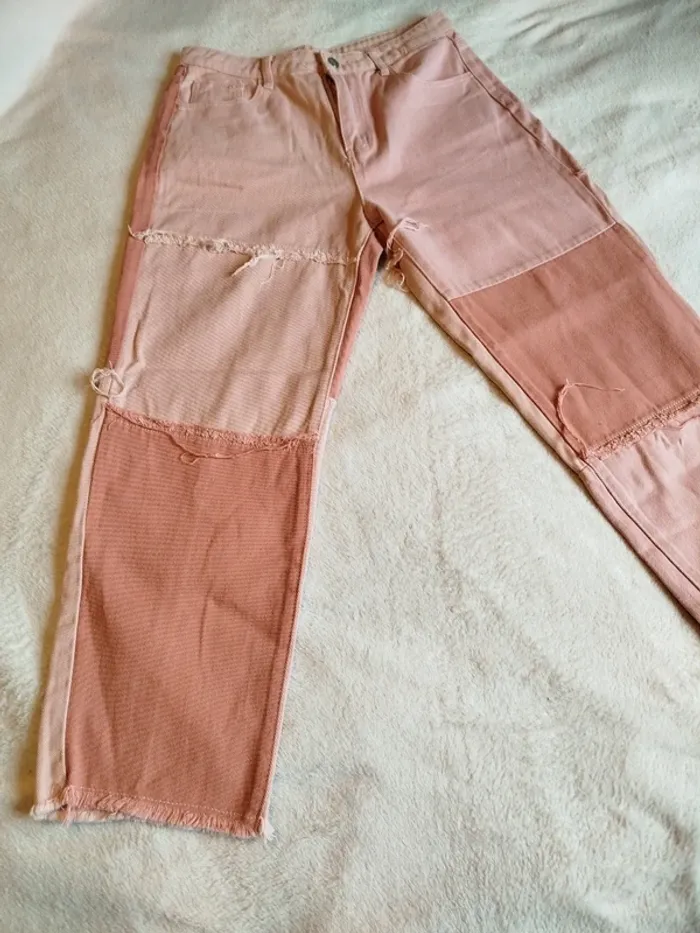 Pantalon femme style Mom Shein taille L