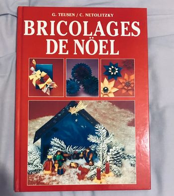 Lot de 3 livres « Bricolages de Noël »