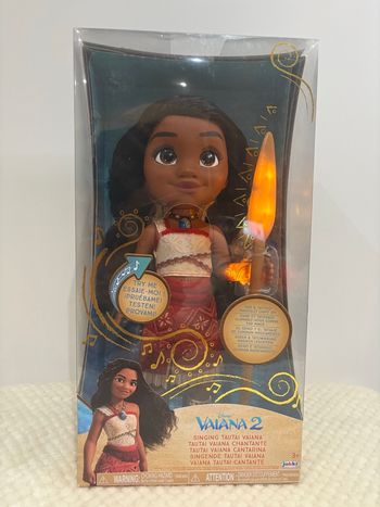 Poupée Moana (Vaiana 2) chantante NEUVE en boîte ✨