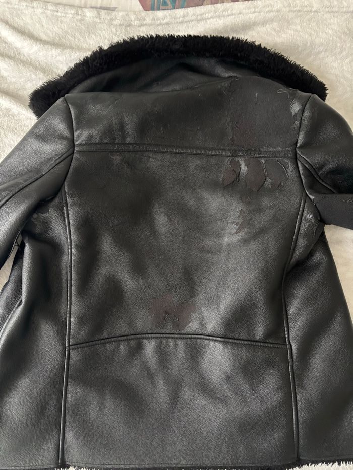 Manteau chaud noir Mango - photo numéro 8