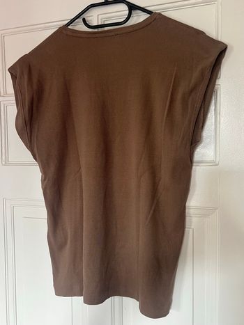 Haut Zara camel taille S