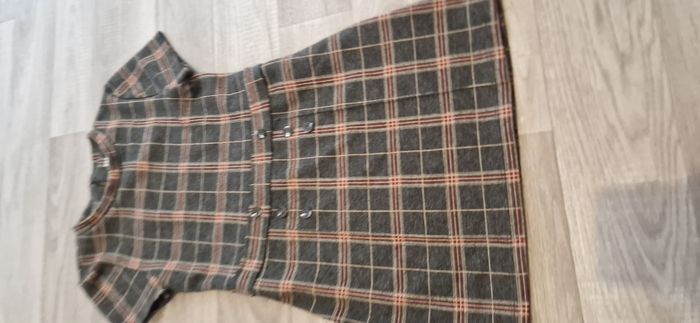 Robe chaude a motif écossais kiabi taille 6 ans - photo numéro 2