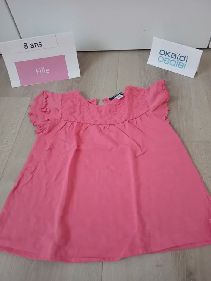 T-shirt fille 8 ans Okaïdi