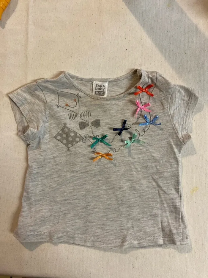 Lot tee-shirts fille - photo numéro 2
