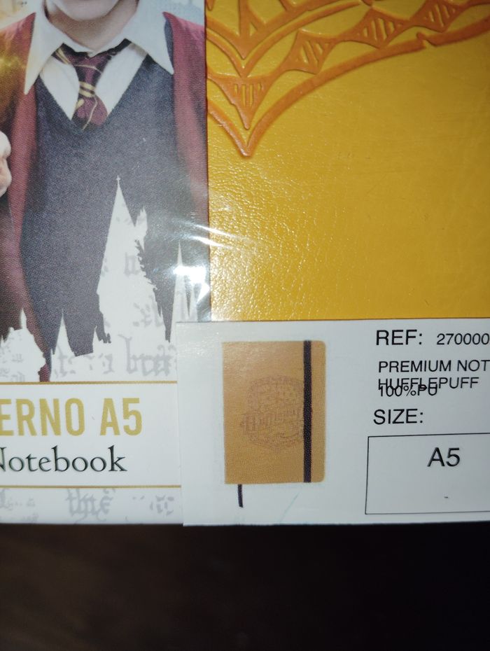 Carnet Harry Potter Poufsouffle - photo numéro 2