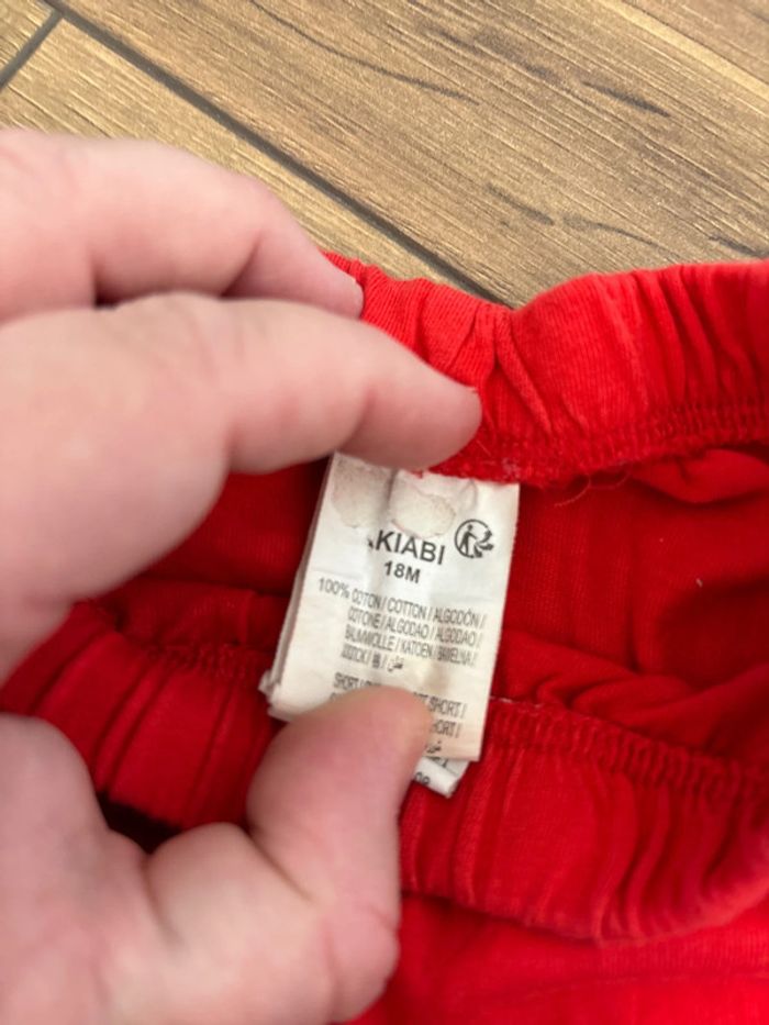 Lot 2 shorts kiabi 18 mois - photo numéro 5