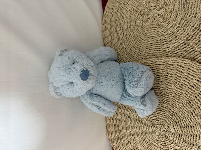 JELLYCAT DOUDOU OURS POIL BLEU JELLY KITTEN - photo numéro 9