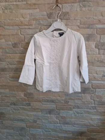 T-shirt blanc Kiabi 24M