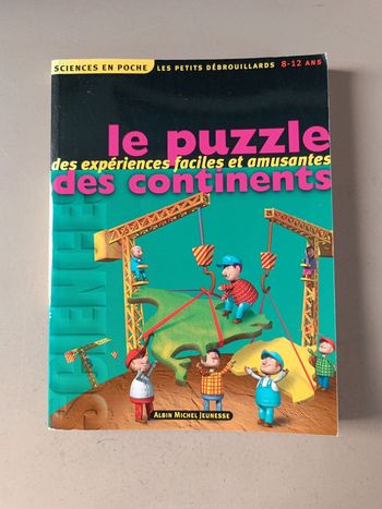 Le puzzle des continents des expériences faciles et amusantes