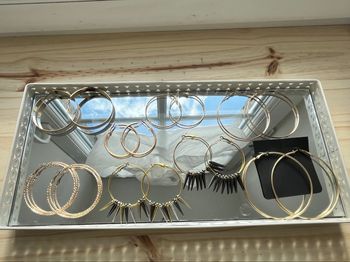 Lot boucles d’oreilles créoles coloris doré H&M La Modeuse Claire’s TBE 💫