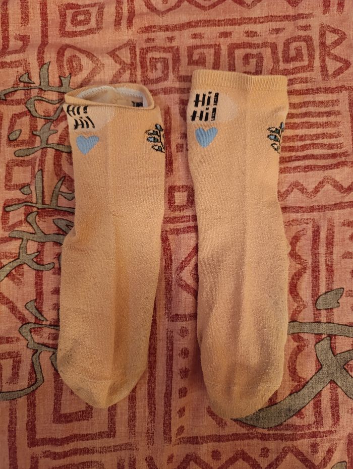 Chaussettes femmes rose Hi Hi ! - photo numéro 2