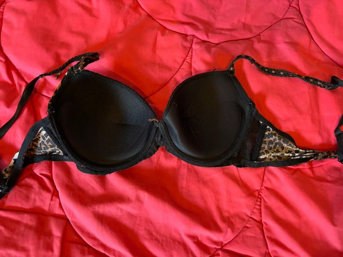 Soutien gorge imprimé léopard 90C - photo numéro 2