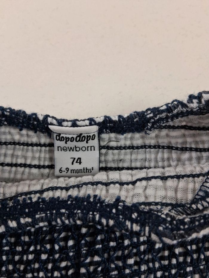 Robe d'été dopo dopo taille 6/9 mois - photo numéro 2