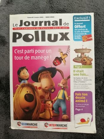 Revue collector Pollux en bon état