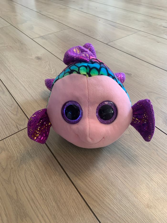 Peluche poisson arc en ciel - photo numéro 2