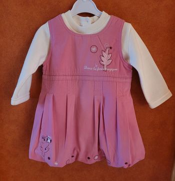 Bel ensemble fille : robe + pull