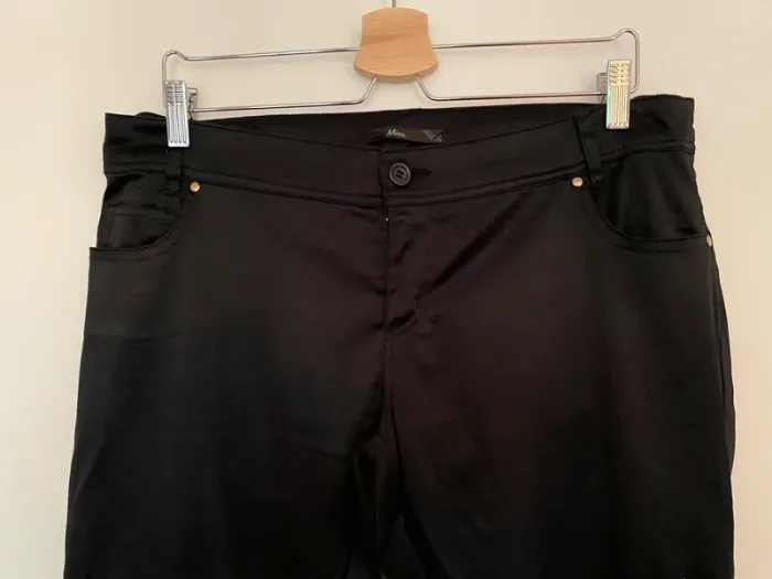 Pantalon matière effet satin - photo numéro 2